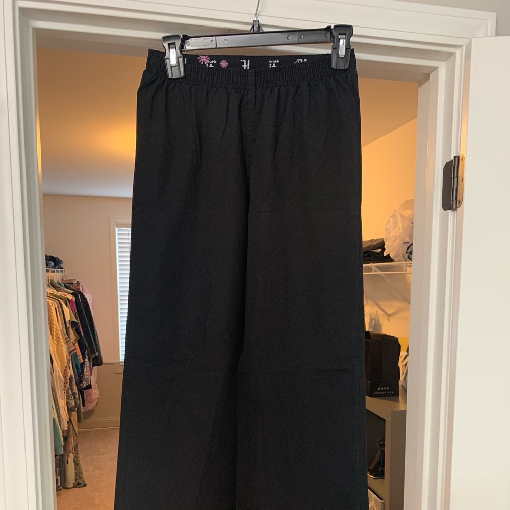 Urbane Black Scrub pants